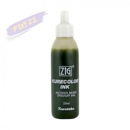 13227 1 kuretake zig kurecolor refill ink 25ml 424 light bisque