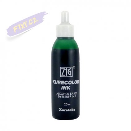 13242 1 kuretake zig kurecolor refill ink 25ml 506 ocean green