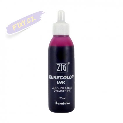 13284 1 kuretake zig kurecolor refill ink 25ml 637 purple