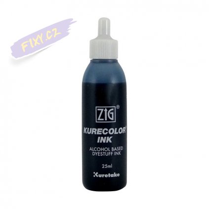 13356 1 kuretake zig kurecolor refill ink 25ml 823 dawn gray