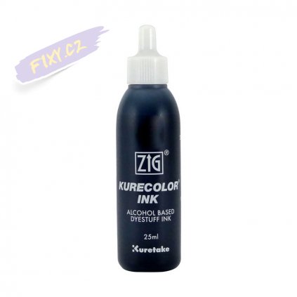 13401 1 kuretake zig kurecolor refill ink 25ml 846 green gray 4