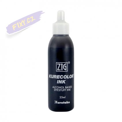 13434 1 kuretake zig kurecolor refill ink 25ml c08 cool gray 8