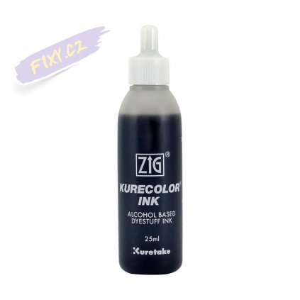 13446 1 kuretake zig kurecolor refill ink 25ml w01 warm gray 1