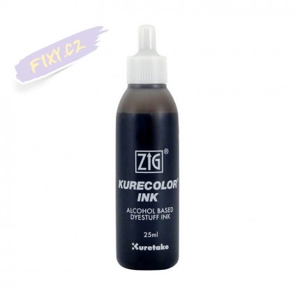 13464 1 kuretake zig kurecolor refill ink 25ml w07 warm gray 7