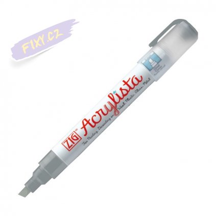 13572 2 kuretake zig acrylista 6mm 941 slate gray