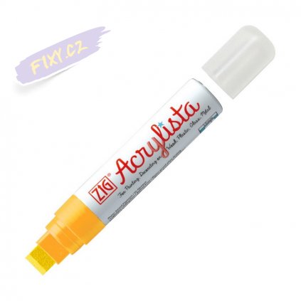 13596 2 kuretake zig acrylista 15mm 050 yellow