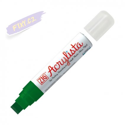 13620 2 kuretake zig acrylista 15mm 445 green apple