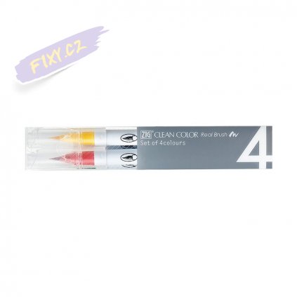 13911 2 kuretake zig clean color real brush 4ks pure