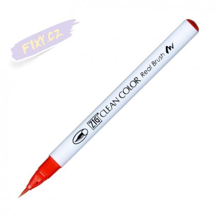 13947 2 kuretake zig clean color real brush 020 red