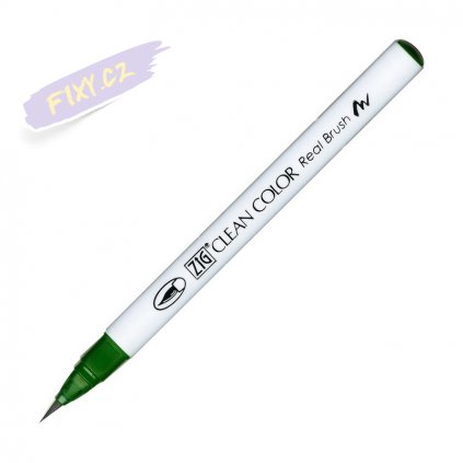 14004 2 kuretake zig clean color real brush 040 green