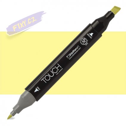 1407 1 y38 pale yellow touch twin marker