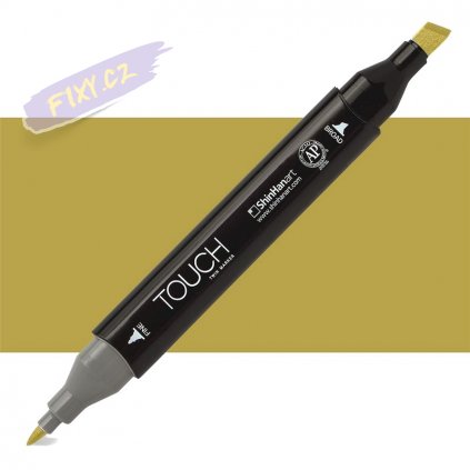 1410 1 y41 olive green touch twin marker
