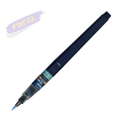 14226 2 kuretake zig brush writer 036 light blue