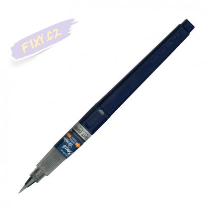 14265 2 kuretake zig brush writer 091 light gray