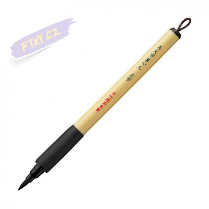 14361 1 kuretake zig fude pen bimoji large cerna