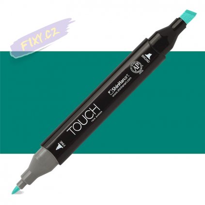 1446 1 bg53 turquoise green touch twin marker