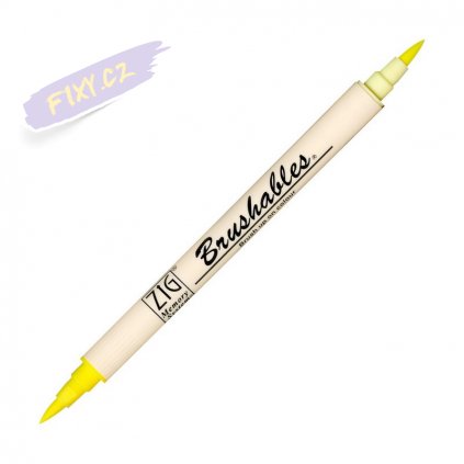 14481 1 kuretake zig memory system brushables pure yellow