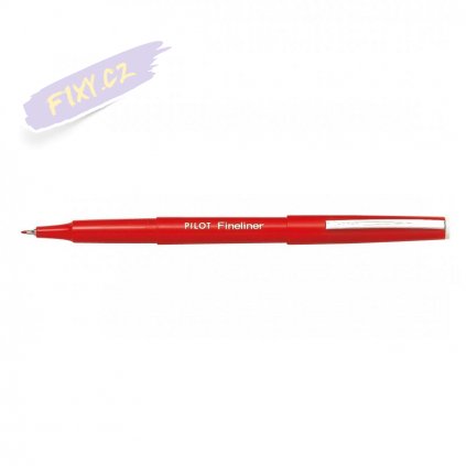 14679 1 pilot fineliner cerveny