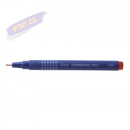 14709 1 pilot liner drawing pen 08 cerveny