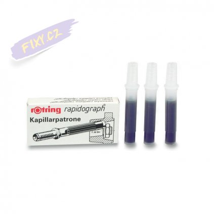 14829 1 nahradni bombicky rotring rapidograph modra