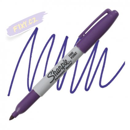 sharpie purple