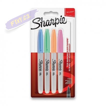 sharpie fine set4 pastel