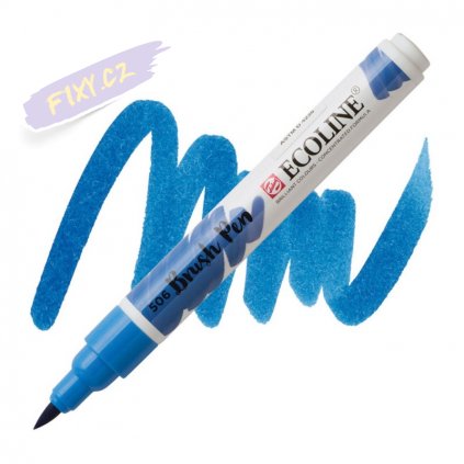 15351 2 ecoline brush pen 506 ultramarine deep