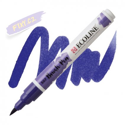 15354 2 ecoline brush pen 507 ultramarine violet