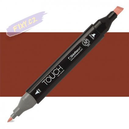 1554 1 br94 brick brown touch twin marker