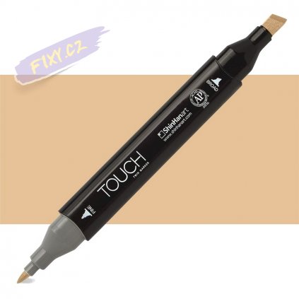 1602 1 br114 pale camel touch twin marker