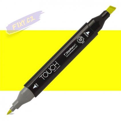 1617 1 f123 fluorescent yellow touch twin marker
