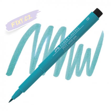 16833 3 faber castell pitt artist pen b 156 cobalt green