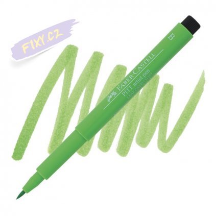 16842 3 faber castell pitt artist pen b 112 leaf green