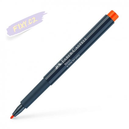 faber neon oranzovy