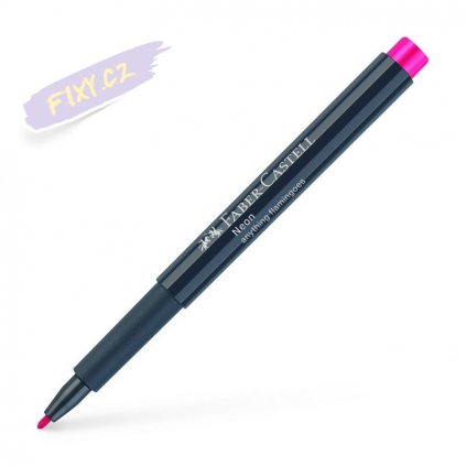 faber neon ruzovy