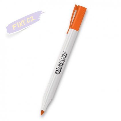 17340 1 faber castell whiteboard slim oranzovy