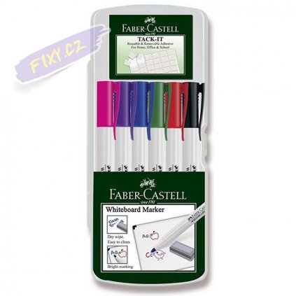 17361 1 faber castell whiteboard slim set 6ks a