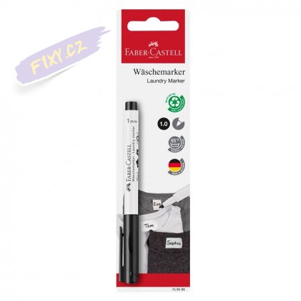 17472 1 faber castell popisovac na textil cerny