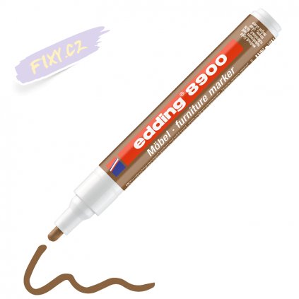 edding 8900 614 walnut light single 4004764896820 P01