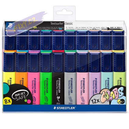 19287 1 zvyraznovac staedtler textsurfer classic pastel 20ks