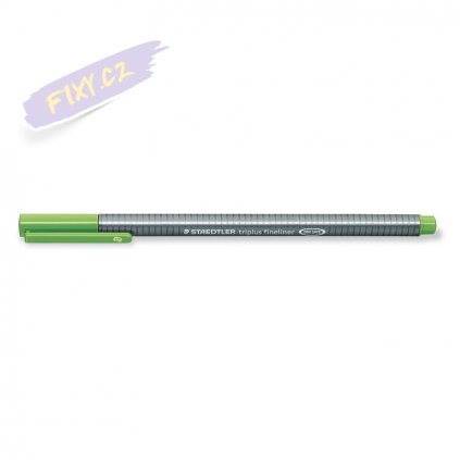 19509 2 liner staedtler triplus 0 3mm svetle zelena