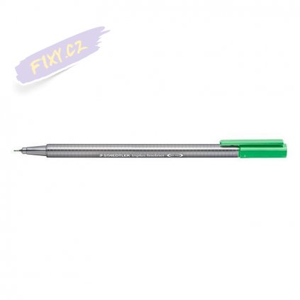 19515 2 liner staedtler triplus 0 3mm bleda zelena