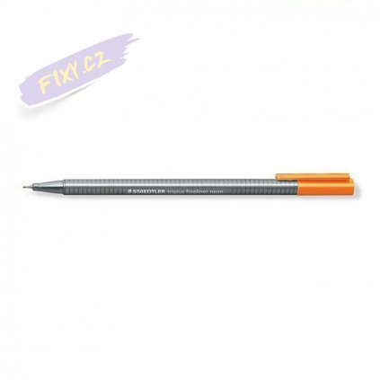 19557 2 liner staedtler triplus 0 3mm neon oranzova