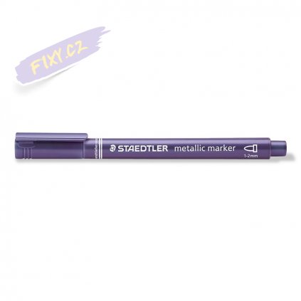 19653 6 metalicky popisovac staedtler fialovy