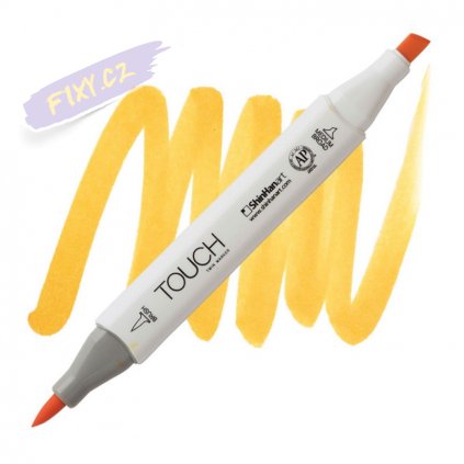 2004 2 yr33 melon yellow touch twin brush marker