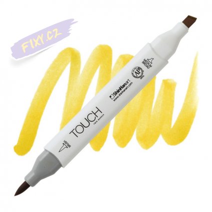 2031 2 y44 fresh green touch twin brush marker