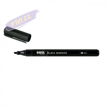 20361 1 popisovac kreul black marker medium cerny