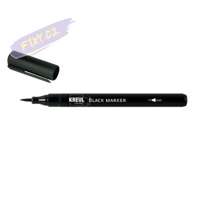 20367 1 popisovac kreul black marker brush cerny