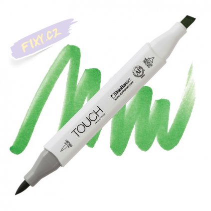 2040 2 gy47 grass green touch twin brush marker