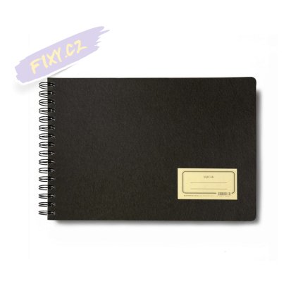 Skicář "RETRO" A4, 50 bílých listů